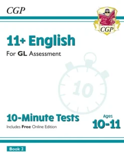 11+ GL 10-Minute Tests: English - Ages 10-11 Book 2 (with Online Edition)