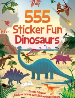 555 Sticker Fun - Dinosaurs Activity Book
