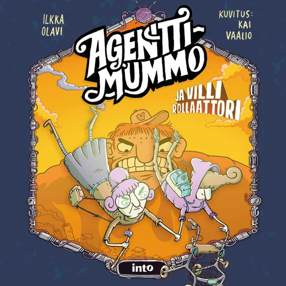 Agenttimummo ja villi rollaattori