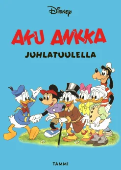 Aku Ankka juhlatuulella