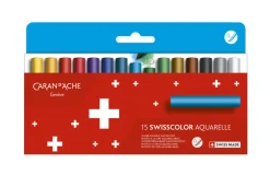 Akvarelliliitu 15kpl, Caran d'Ache