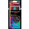 Akvarellipuuväri Stabilo Aquacolor Arty 12kpl