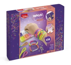 Askartelusetti rannekorut neon Maped