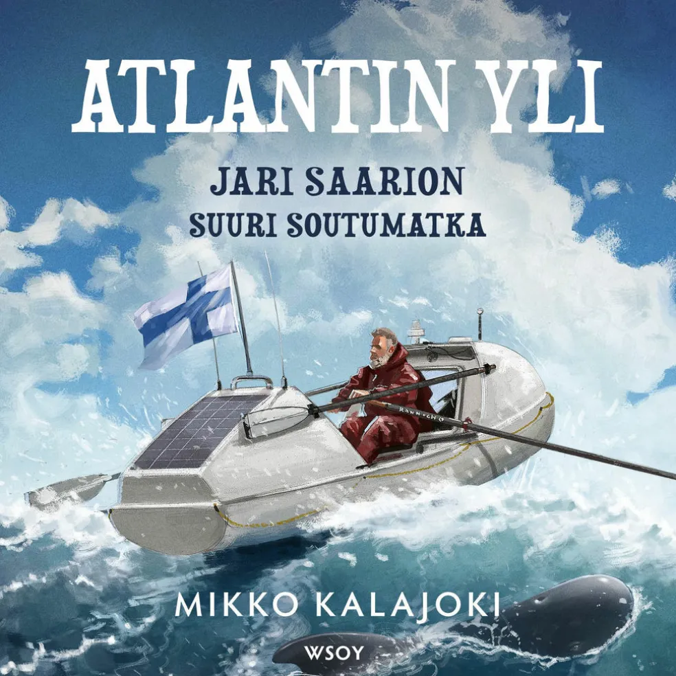 Atlantin yli: Jari Saarion suuri soutumatka