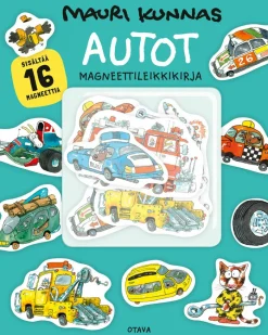 Autot magneettileikkikirja
