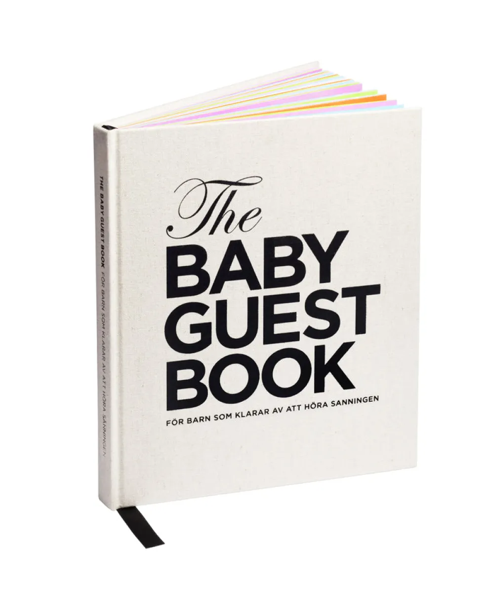 baby guest book : för barn som klarar av att höra sanningen, The