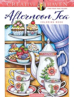 Creative Haven Afternoon Tea Coloring Book