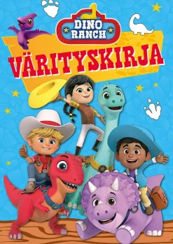 Dino Ranch - Dinofarmi Värityskirja