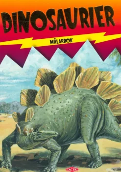 Dinosaurier målarbok