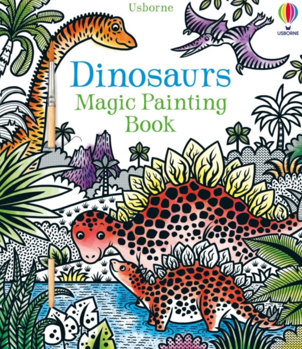Dinosaurs Magic Painting Book