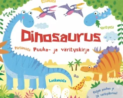 Dinosaurus Puuha- ja värityskirja