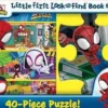 Disney Junior Marvel Spidey and His Amazing Friends: Little First Look and Find Book & Puzzle
