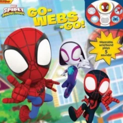 Disney Junior Marvel Spidey and His Amazing Friends: Go-Webs-Go! Sound Book and Wristband