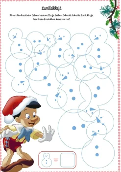 Disney Klassikot jouluinen värityskirja