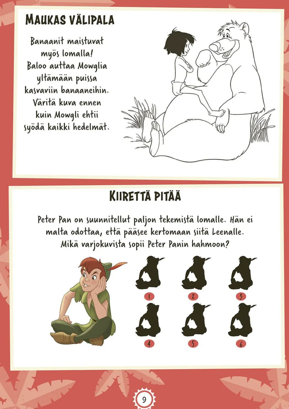 Disney Klassikot Lomapuuhaa