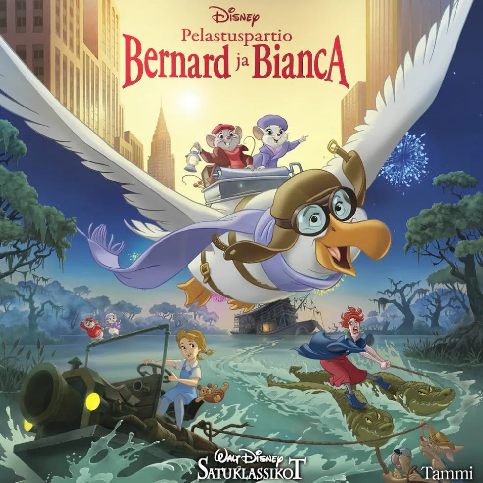 Disney. Pelastuspartio Bernard ja Bianca. Satuklassikot
