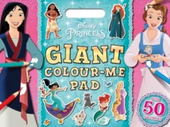 Disney Princess: Giant Colour-Me Pad