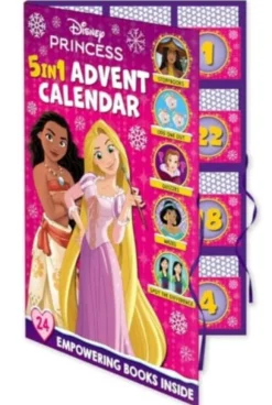 Disney Princess: 5-in-1 Advent Calendar