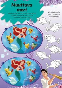 Disney Prinsessat Arielin maailma puuhakirja