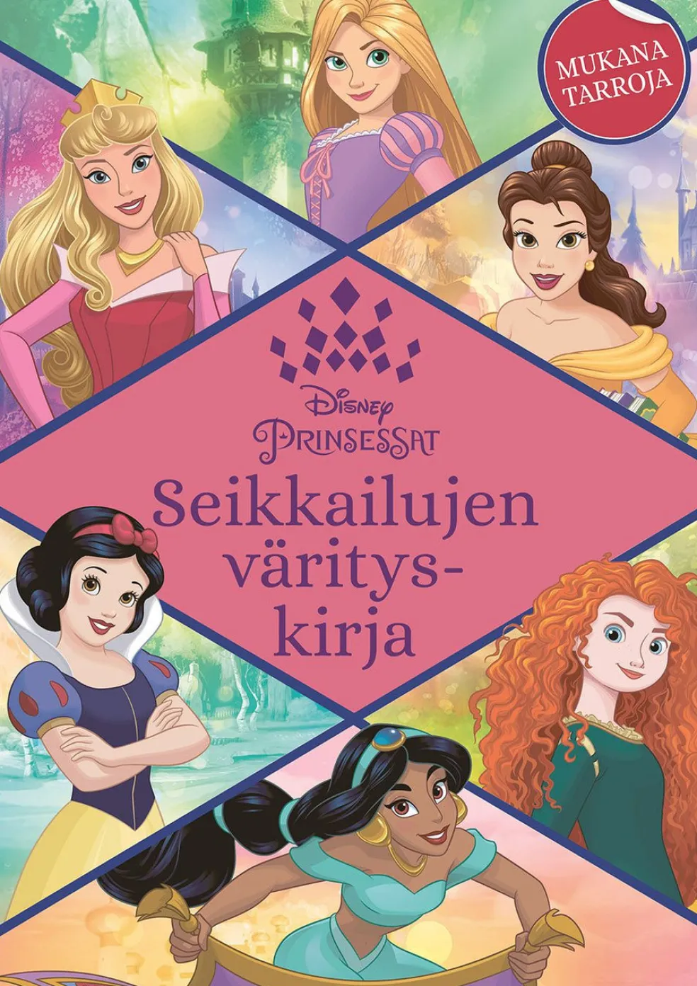 Disney Prinsessat Seikkailujen värityskirja