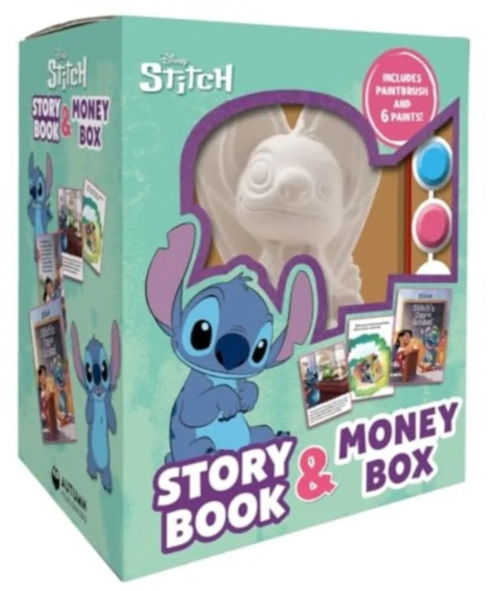 Disney Stitch: Story Book & Money Box