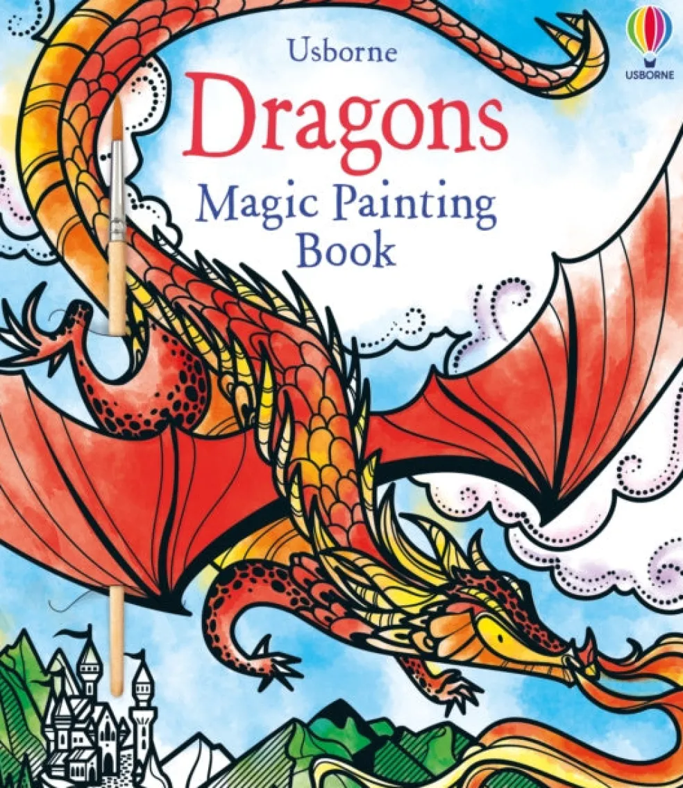 Dragons Magic Painting Book