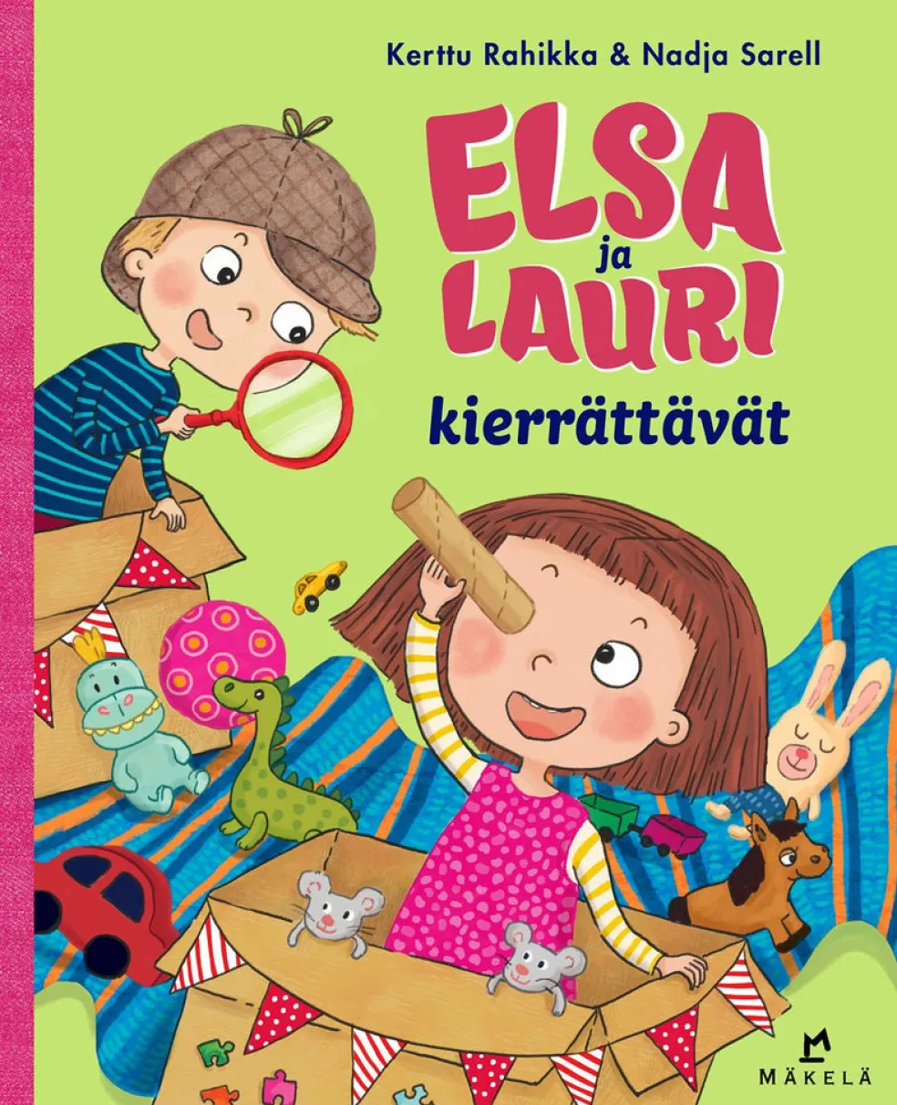 Elsa ja Lauri kierrättävät