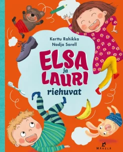 Elsa ja Lauri riehuvat