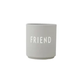 Favourite cup Friend, Design Letters harmaa
