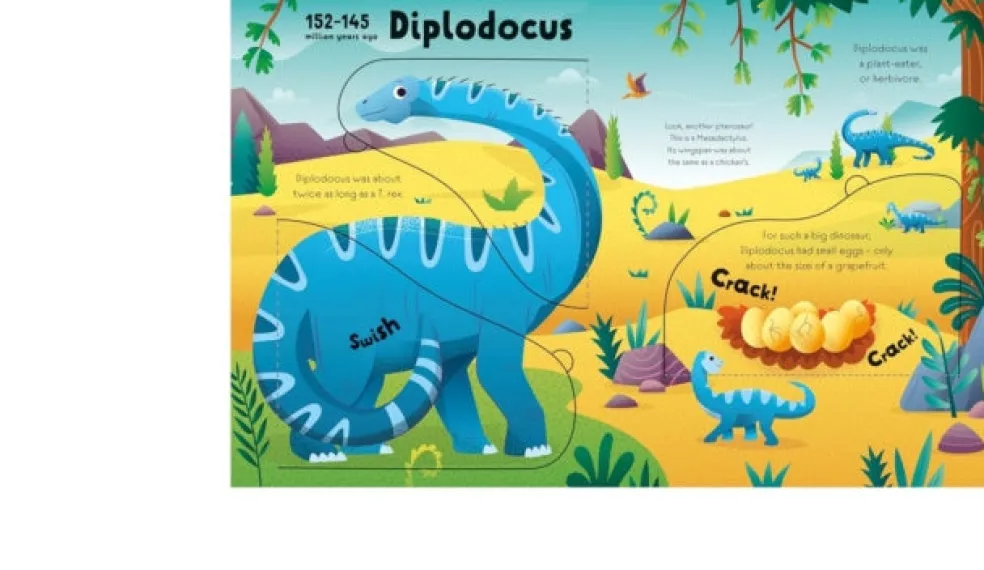 Great Big Dinosaurs (with great big flaps)