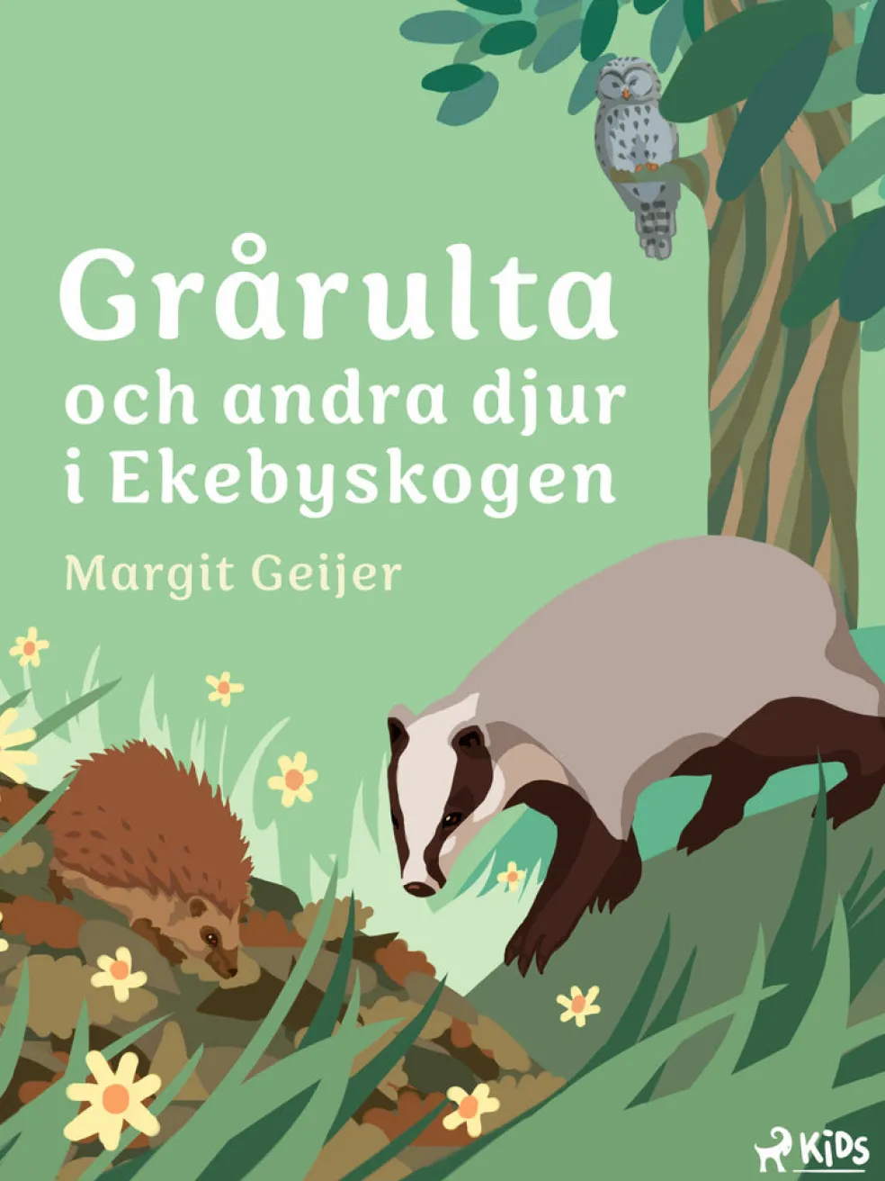 Grårulta och andra djur i Ekebyskogen