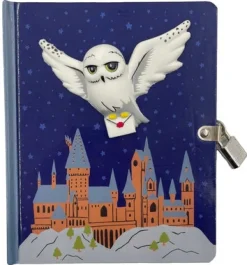 Harry Potter: Hedwig Squishy Lock & Key Diary
