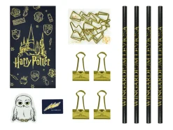 Harry Potter kirjoitussetti lahjalaatikossa