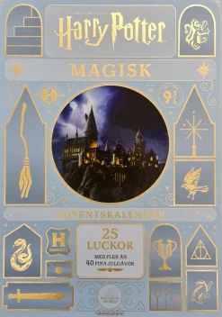Harry Potter Magisk adventskalender : 25 luckor med fler än 40 fina julgåvor
