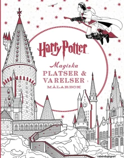 Harry Potter Magiska platser och varelser Målarbok