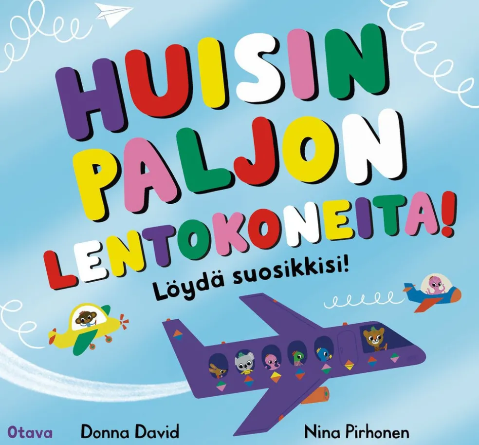 Huisin paljon lentokoneita