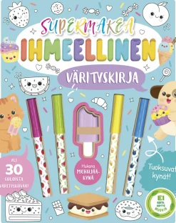 Ihmeelllinen värityskirja - Tuoksuvat kynät