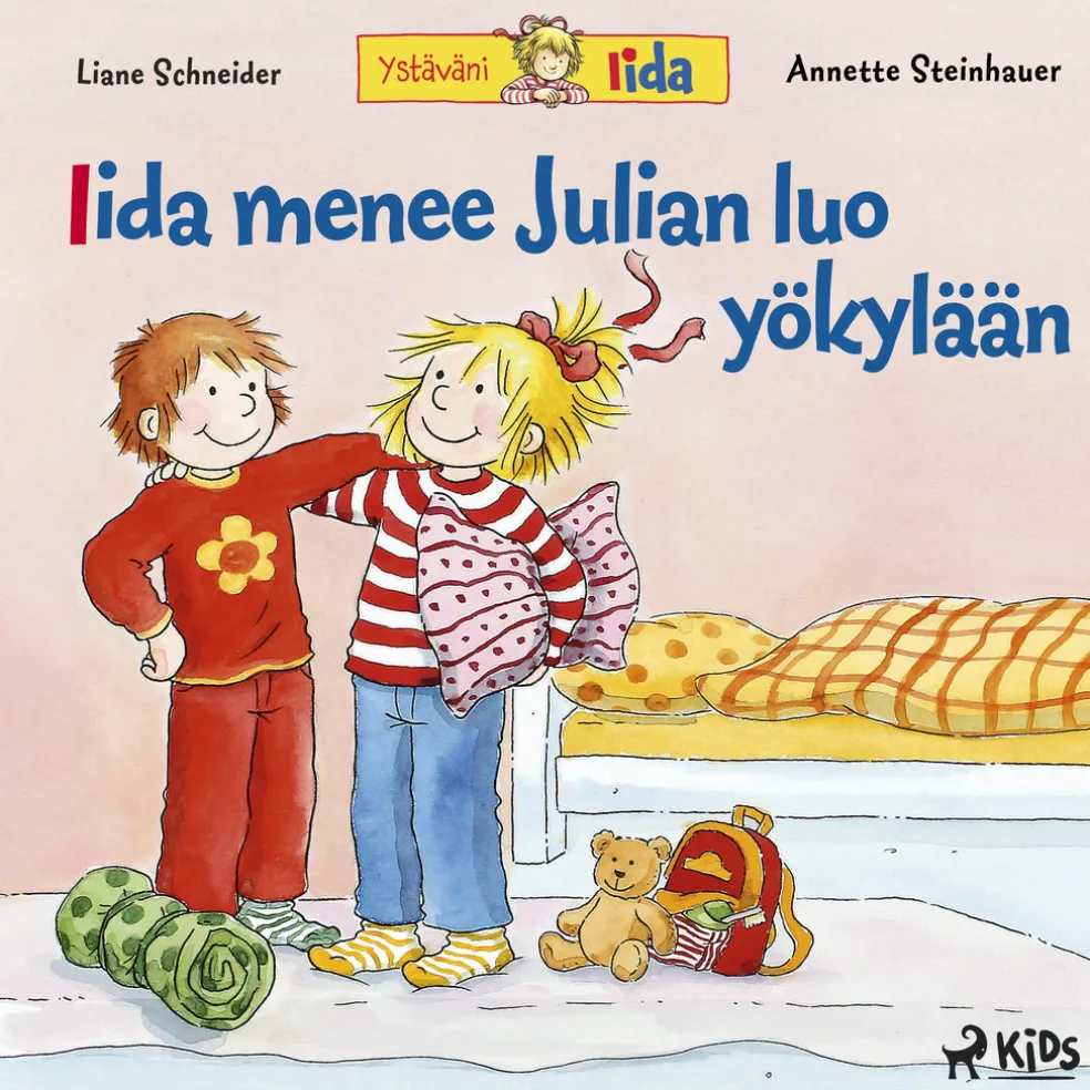 Iida menee Julian luo yökylään