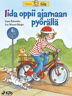 Iida oppii ajamaan pyörällä