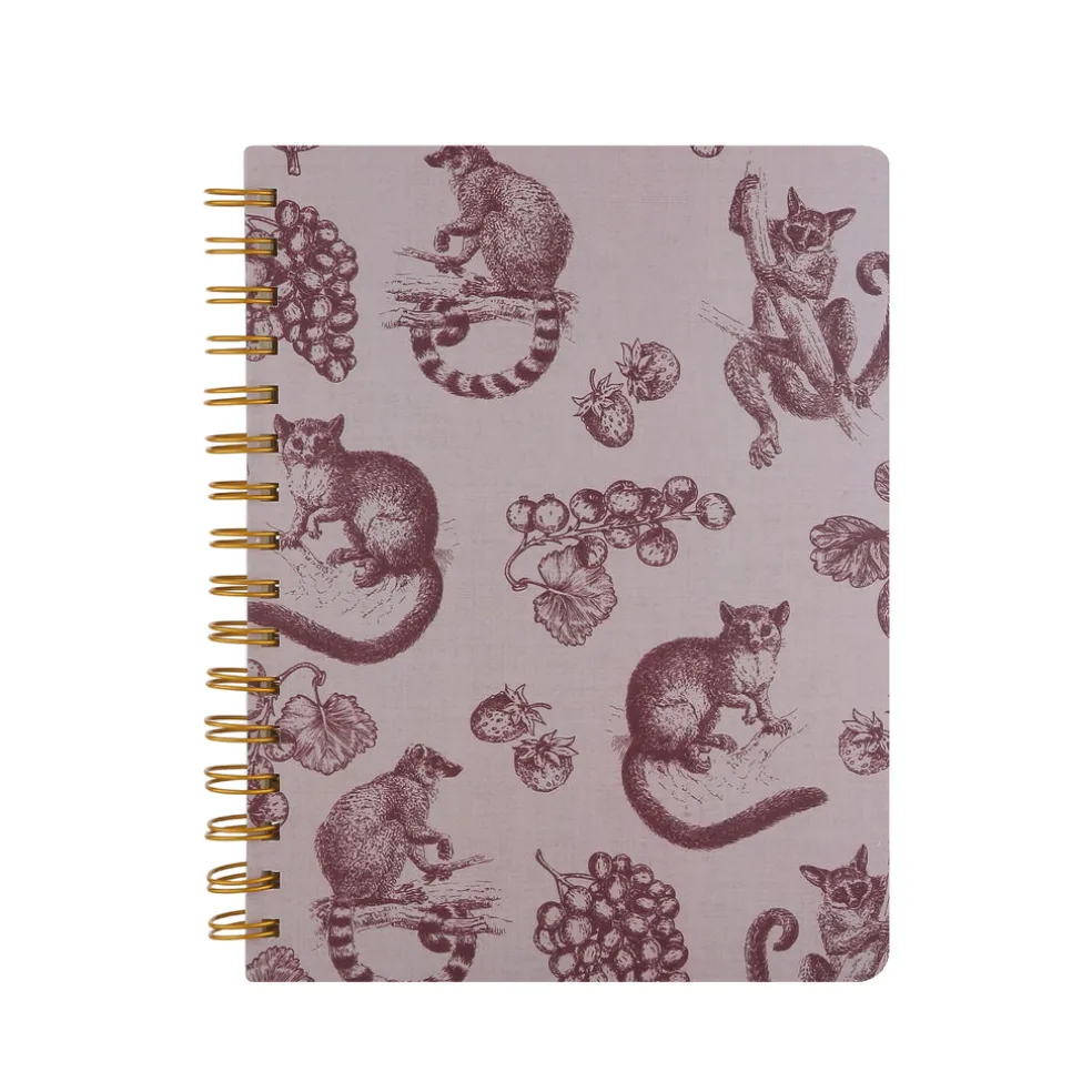 Kierremuistikirja makiapina 16,3x21,5cm Victorias Journal