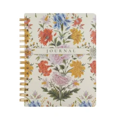 Kierremuistikirja tapetti 16,3x21,5cm Victorias Journal
