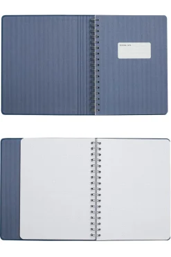 Kierremuistikirja Victorias Journals 16x22cm/192s pistesivut, petrooli