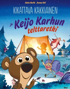 Kikattava Kakkiainen ja Keijo Karhun telttaretki