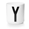 Kirjainmuki Y, Design Letters valkoinen