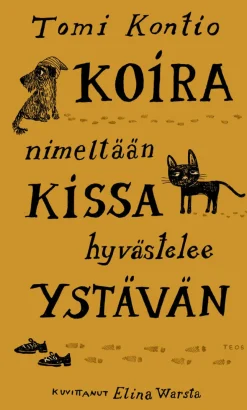 Koira nimeltään Kissa hyvästelee ystävän