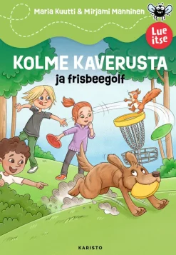 Kolme kaverusta ja frisbeegolf