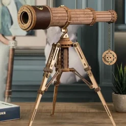 Koottava puinen pienoismalli Monocular Telescope