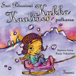 Kukka Kaalinen pulkassa