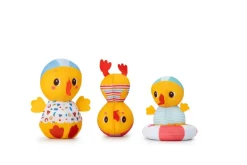 Kylpylelu ankkojen uimakoulu