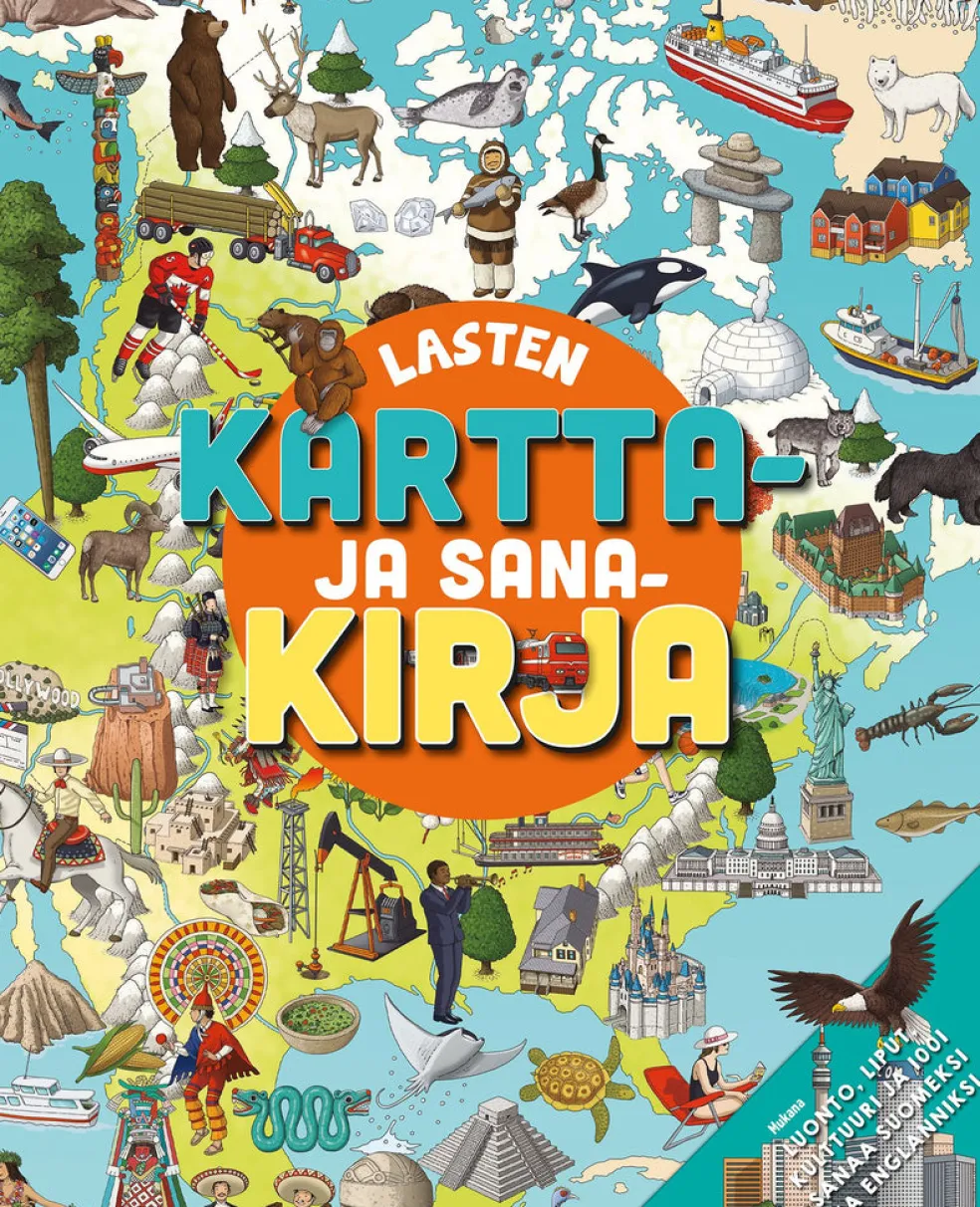 Lasten kartta- ja sanakirja (suomi-englanti)